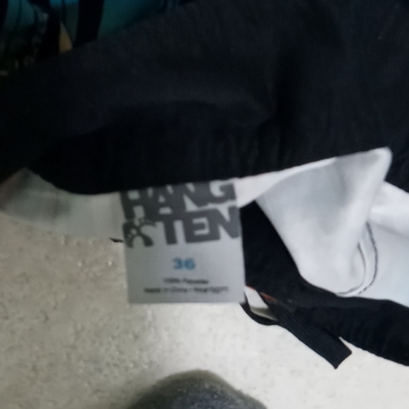 Hang ten board shorts size 36 blue orange and gree - Picture 3 of 3